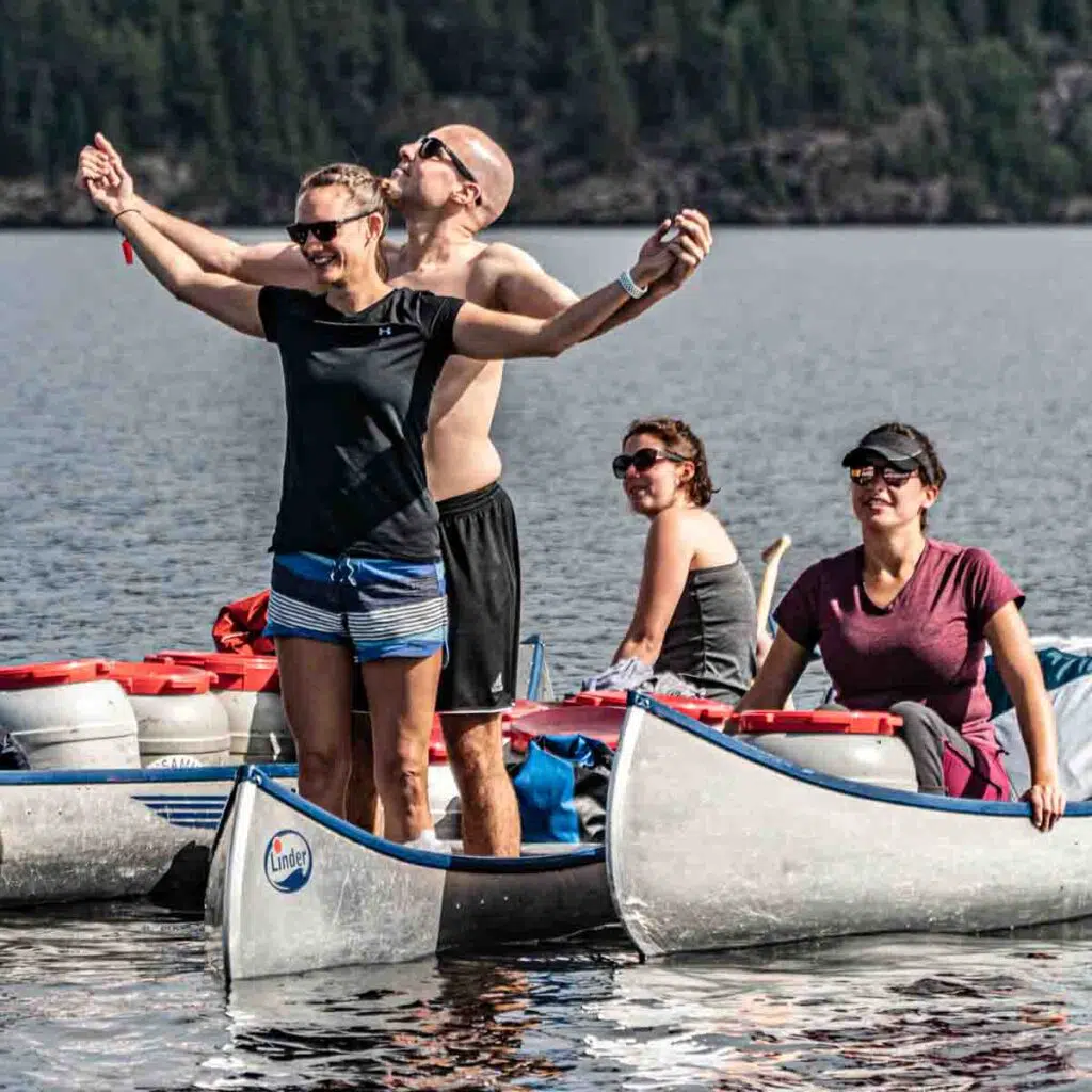 Gefühl von Freiheit auf der Kanutour in Schweden